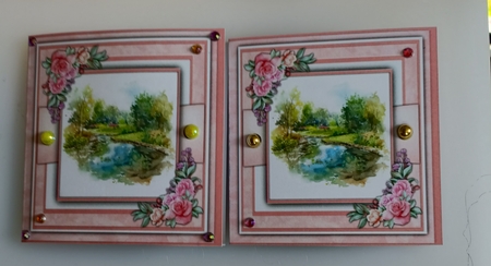 8X8 Mini Kit, Beautiful Park Ponds by Shirley Taylor
