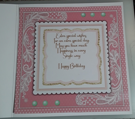 8x8 Mini Kit, Beautiful White Roses , Pyramid by Shirley Taylor