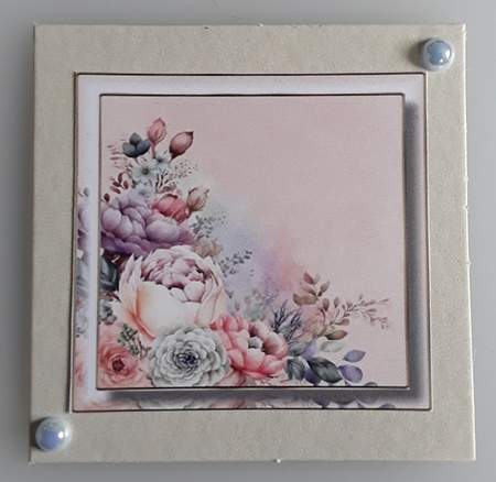 Simple Pastel Floral 3 - No Words by Shirley Taylor