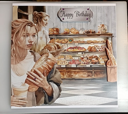 at the bakery by Shirley Taylor