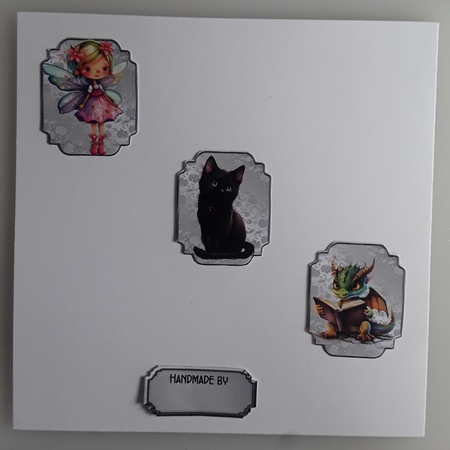 Matching insert sheet for the design sheet - DIY Fairy Doors 1 by Shirley Taylor