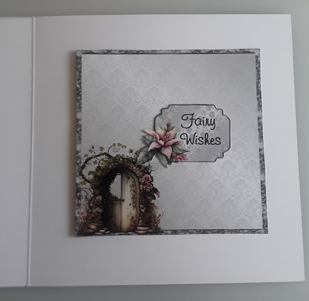 Matching insert sheet for the design sheet - DIY Fairy Doors 2 by Shirley Taylor