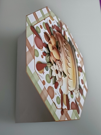 Birthday Cake - Easel Card by Shirley Taylor