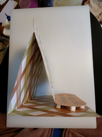 Birthday Cake - Easel Card by Shirley Taylor