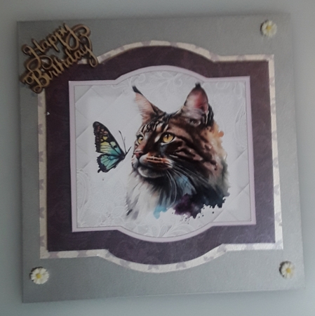 Spring Celebrations 1: Cake Shop 7 x 7 Card Mini Kit, Topper, Decoupage, Insert, Gift Card by Shirley Taylor