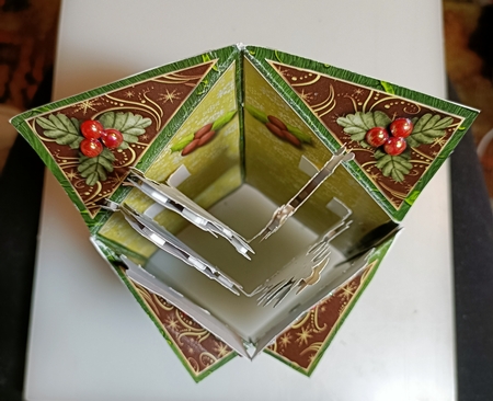 Ho Ho Ho Its Christmas - Tuxedo Pop Up Box by Shirley Taylor