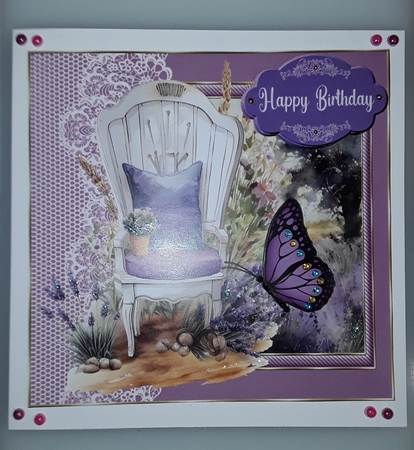 Lavender chair card front 4 by Shirley Taylor
