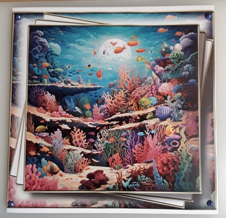 Colourful Coral Reef 4 by Shirley Taylor