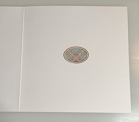 7x7 Aged to Perfection Card Front, Topper & Sentiments by Shirley Taylor