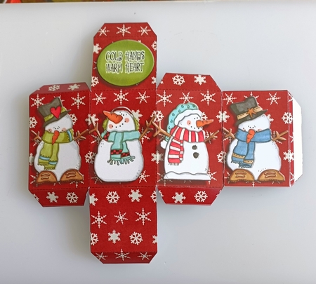 Snowmen Box by Shirley Taylor