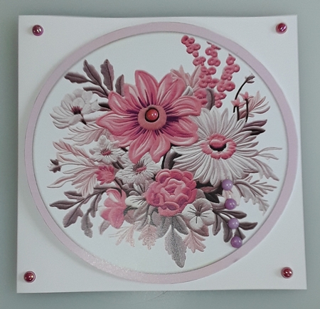 8x8 Mini Kit, Beautiful Vintage Roses by Shirley Taylor
