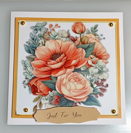 8x8 Beautiful Roses and Spring Flowers by Shirley Taylor
