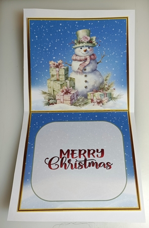 Christmas Shop and Snowman 2 by Shirley Taylor