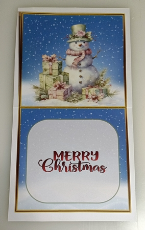 Christmas Shop and Snowman 3 by Shirley Taylor