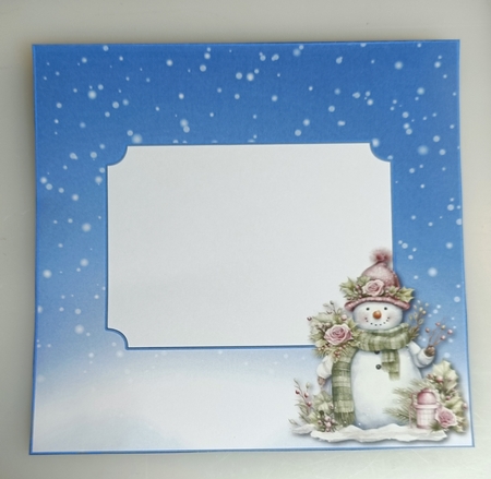 Christmas Shop and Snowman 3 by Shirley Taylor