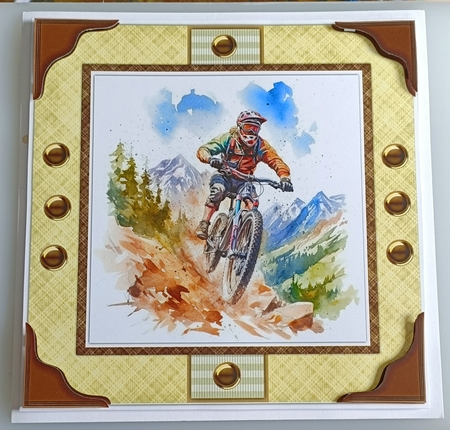 8x8 Mini Kit Extreme Sport , Mountain Bike by Shirley Taylor