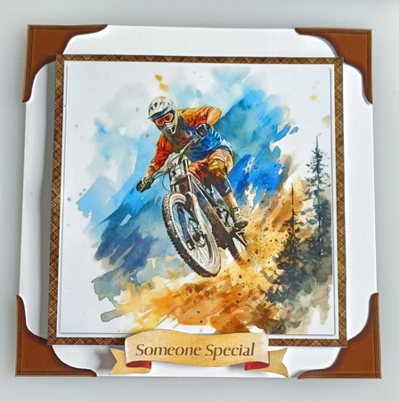8x8 Mini Kit Extreme Sport , Mountain Bike by Shirley Taylor