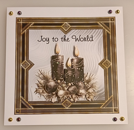 Art Deco Christmas Bumper Kit 40 - 9 sheets, Card fronts, decoupage, inserts, and greeting boxes  by Shirley Taylor