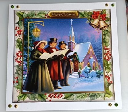 CHRISTMAS CAROL SINGERS by Shirley Taylor