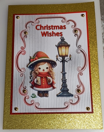 Christmas Assortment Bumper Kit 42 - 9 sheets, Card fronts, decoupage, inserts, and greeting boxes  by Shirley Taylor