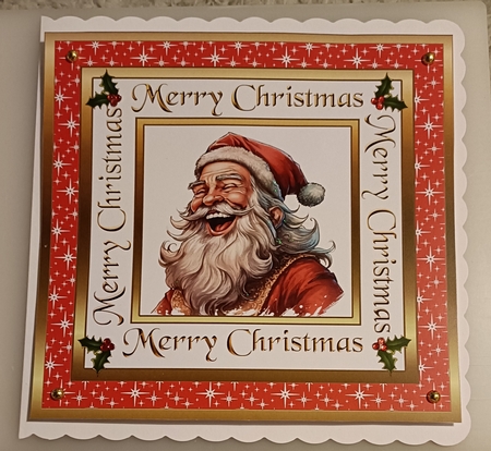 SC Laughing Santa by Shirley Taylor
