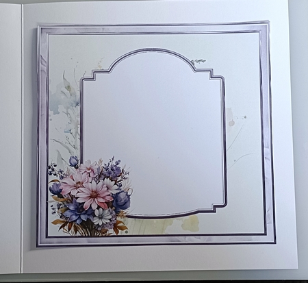 Mixed flowers 7x7, decoupage, insert, gift cards, sentiment tiles by Shirley Taylor
