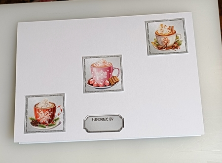 Matching insert sheet for the design sheet - Choctails by Shirley Taylor