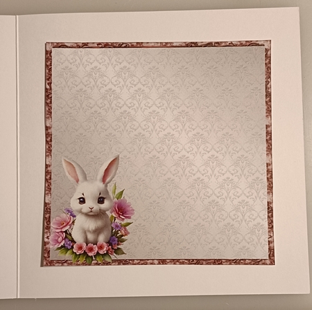 Special Friend 2 - 6x6 inch card front with decoupage by Shirley Taylor
