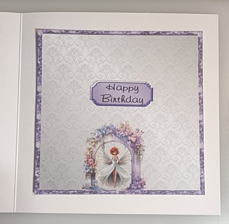 Matching insert sheet for the design sheet - Enchanted Garden 1 by Shirley Taylor