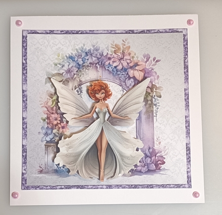 Matching insert sheet for the design sheet - Enchanted Garden 1 by Shirley Taylor