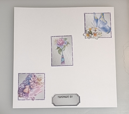 Matching insert sheet for the design sheet - Enchanted Garden 1 by Shirley Taylor