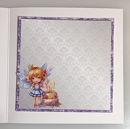 Matching insert sheet for the design sheet - Enchanted Garden 2 by Shirley Taylor