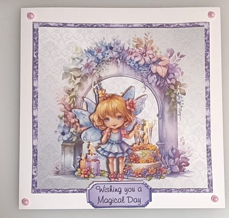 Matching insert sheet for the design sheet - Enchanted Garden 2 by Shirley Taylor