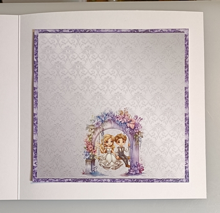 Matching insert sheet for the design sheet - Enchanted Garden 3 by Shirley Taylor