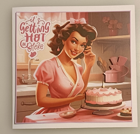 Something Sweet 7x7ins decoupage kit with bonus backing papers by Shirley Taylor