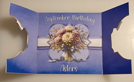 September Birthday Flowers by Shirley Taylor