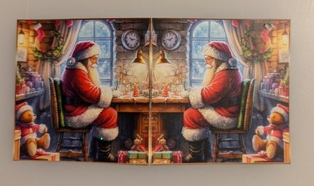 Christmas Santas Workshop 1 by Shirley Taylor