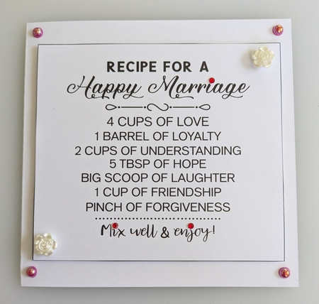 Recipe Card Toppers by Shirley Taylor