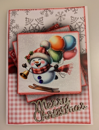 The Flying Snowman Mini Kit by Shirley Taylor