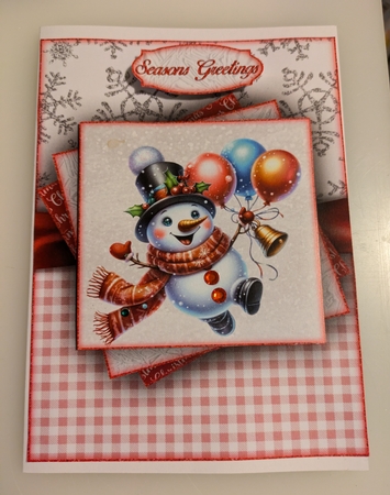 The Flying Snowman Mini Kit by Shirley Taylor