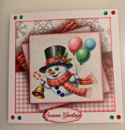The Flying Snowman Mini Kit by Shirley Taylor