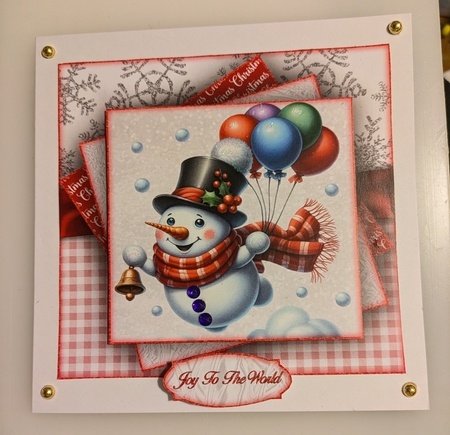 The Flying Snowman Mini Kit by Shirley Taylor