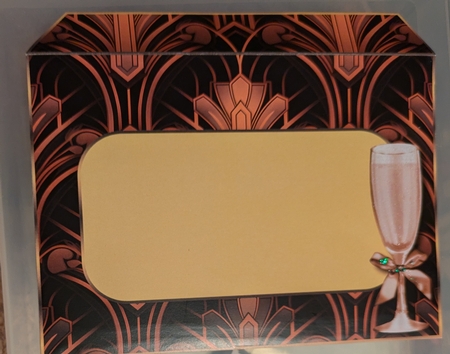 Art Deco Birthday - Unisex Card by Shirley Taylor
