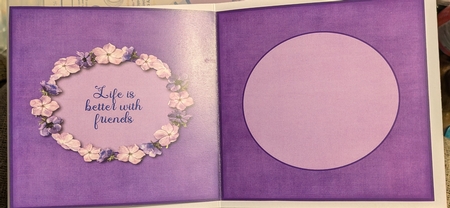 Friendships 4  - Blank Card by Shirley Taylor