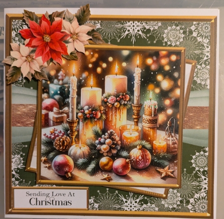 Christmas Candlelight 5 by Shirley Taylor