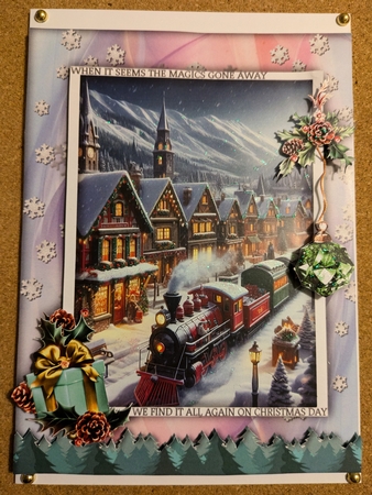 North Pole Express 5 by Shirley Taylor