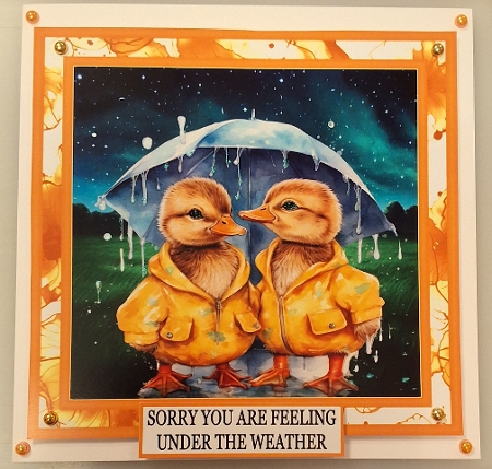 GET WELL CHICKS 1 by Shirley Taylor