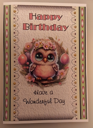 Birthday Birdies -  Bumper Kit 71 - 9 page bumper kit by Shirley Taylor
