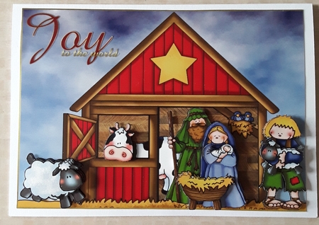 Cute Childs Nativity by Shirley Taylor