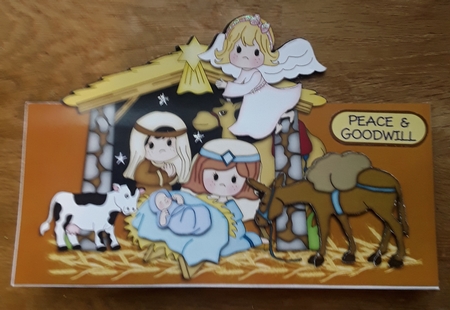 Nativity Over the Edge by Shirley Taylor